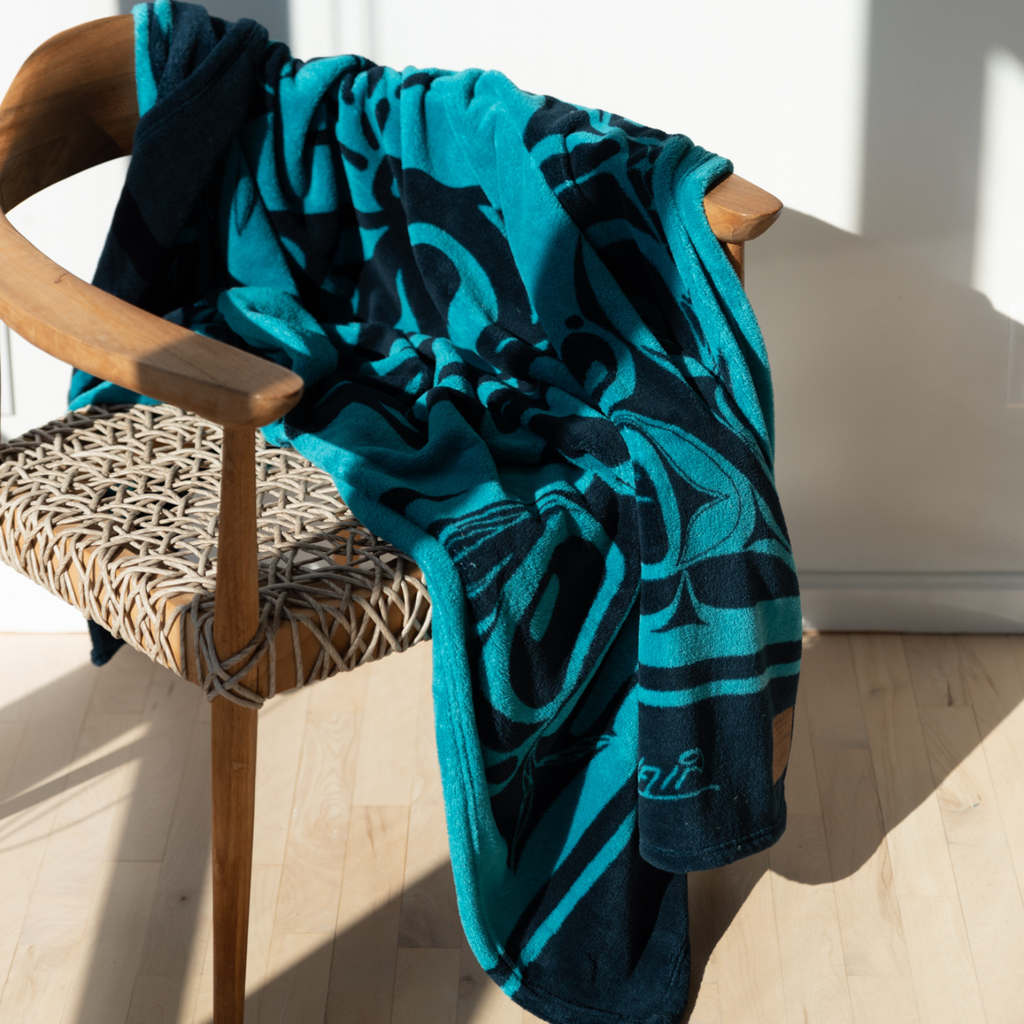 Bill Helin Printed Velura Throw Kanata Blanket Co.
