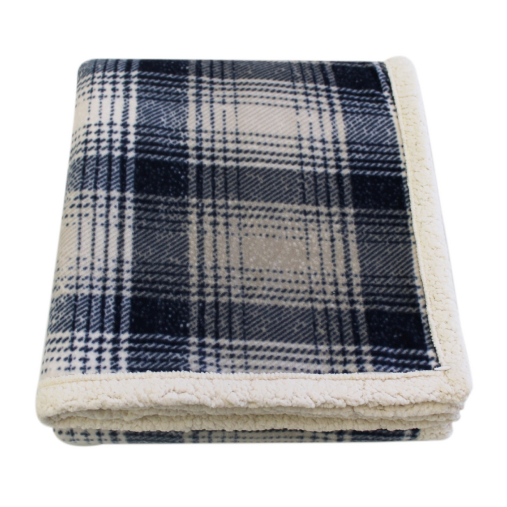 Cottage Plaid Throw Kanata Blanket Co.