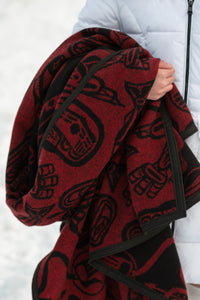 Haida Dreamtime Wool Blanket