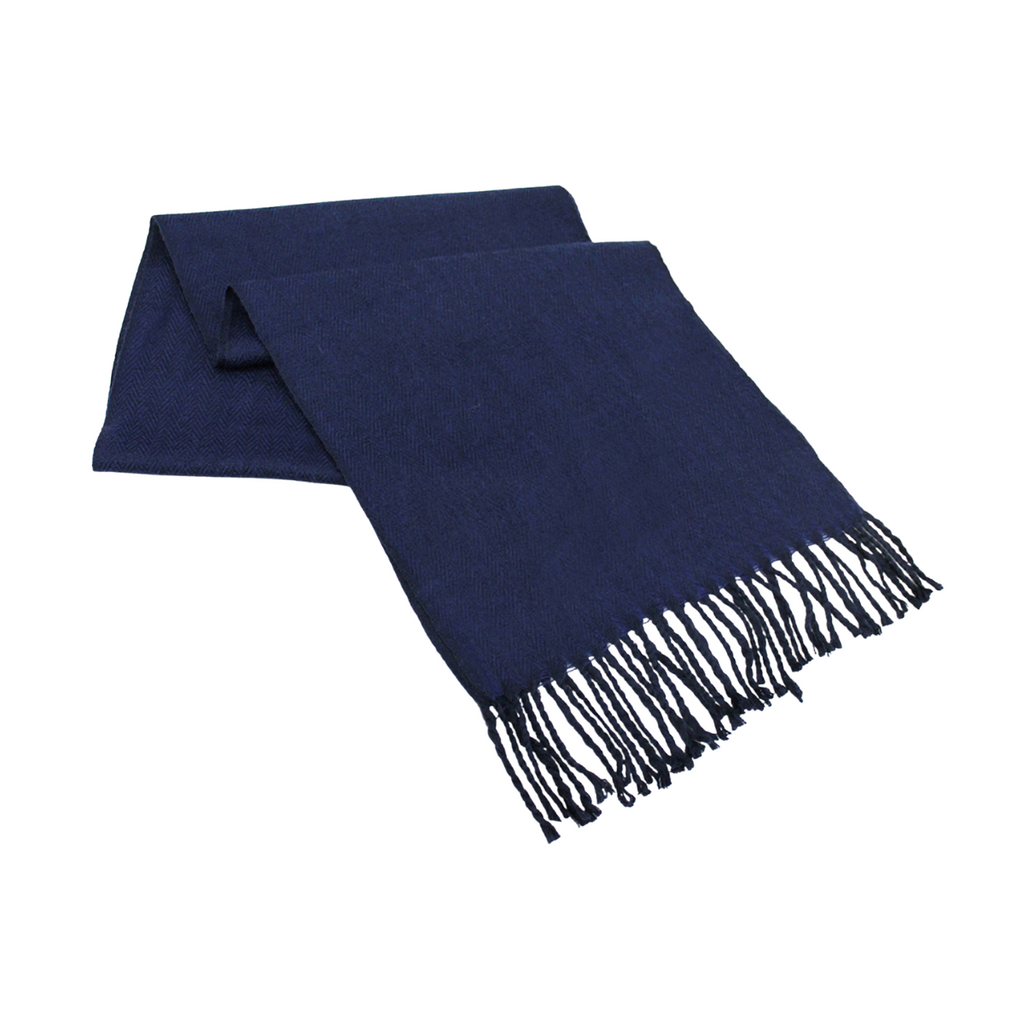 Herringbone Lambswool Scarf Kanata Blanket Co.